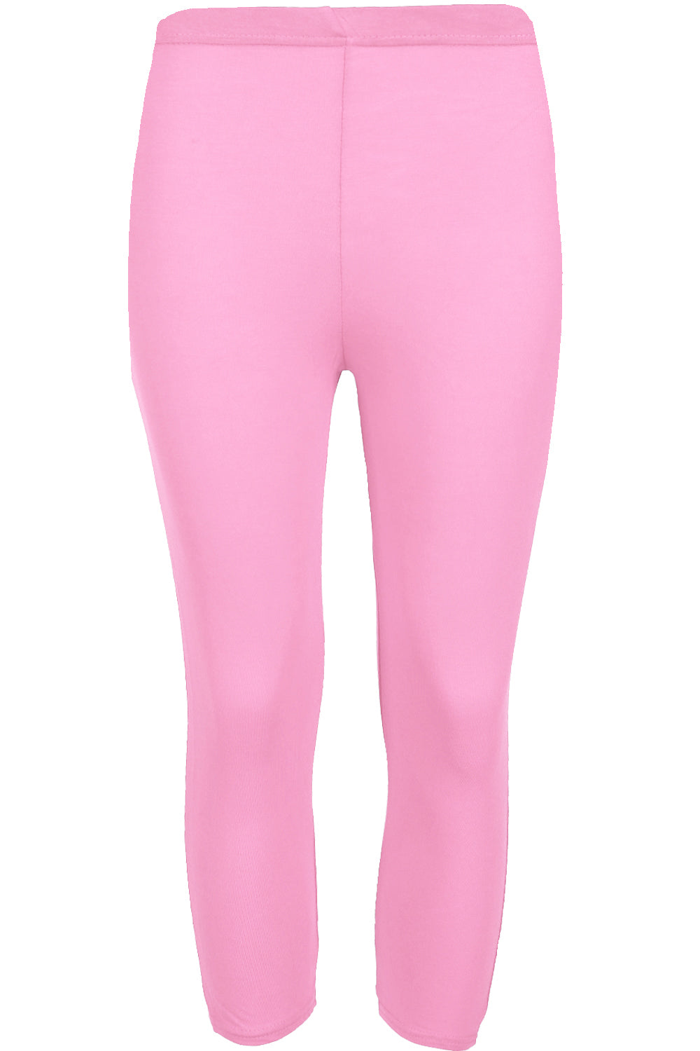 Mia 3/4 Length Plain Jersey Workout Leggings