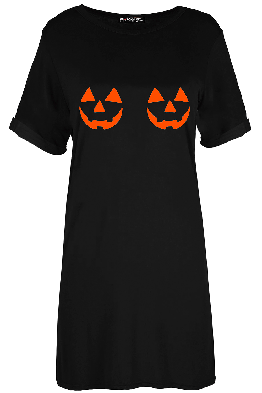Sarah Halloween Turn Up Sleeve Baggy Mini Dress
