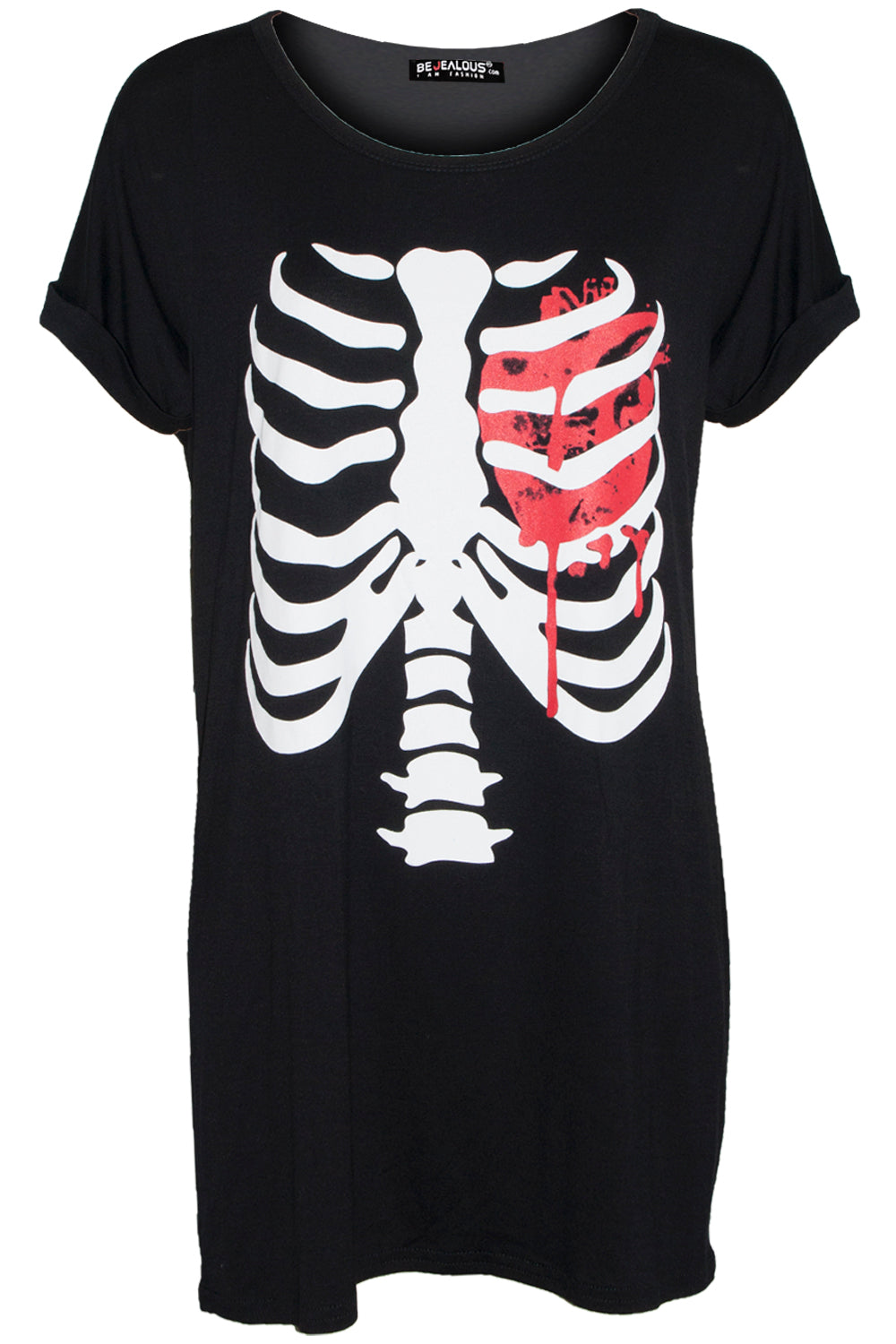 Maria Bleeding Heart T Shirt Mini Dress