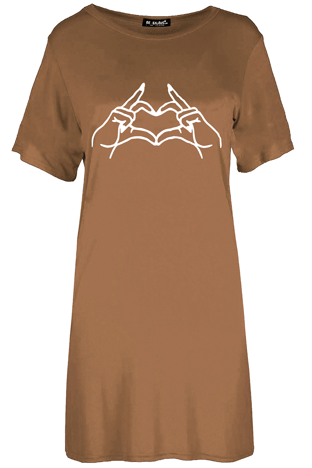 Ella Skeleton Hand Oversized T-Shirt Dress