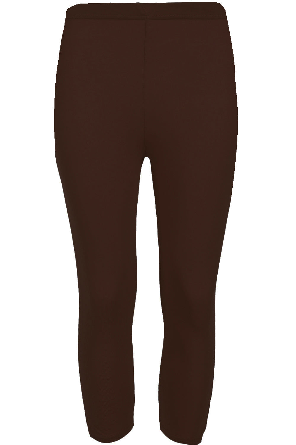 Mia 3/4 Length Plain Jersey Workout Leggings