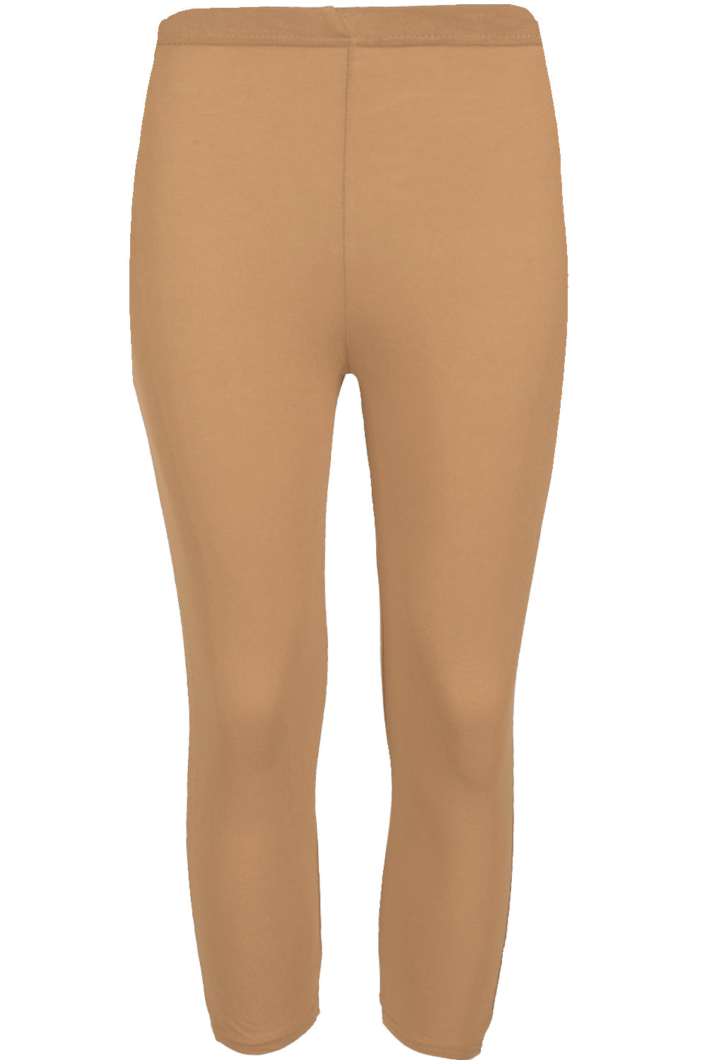 Mia 3/4 Length Plain Jersey Workout Leggings