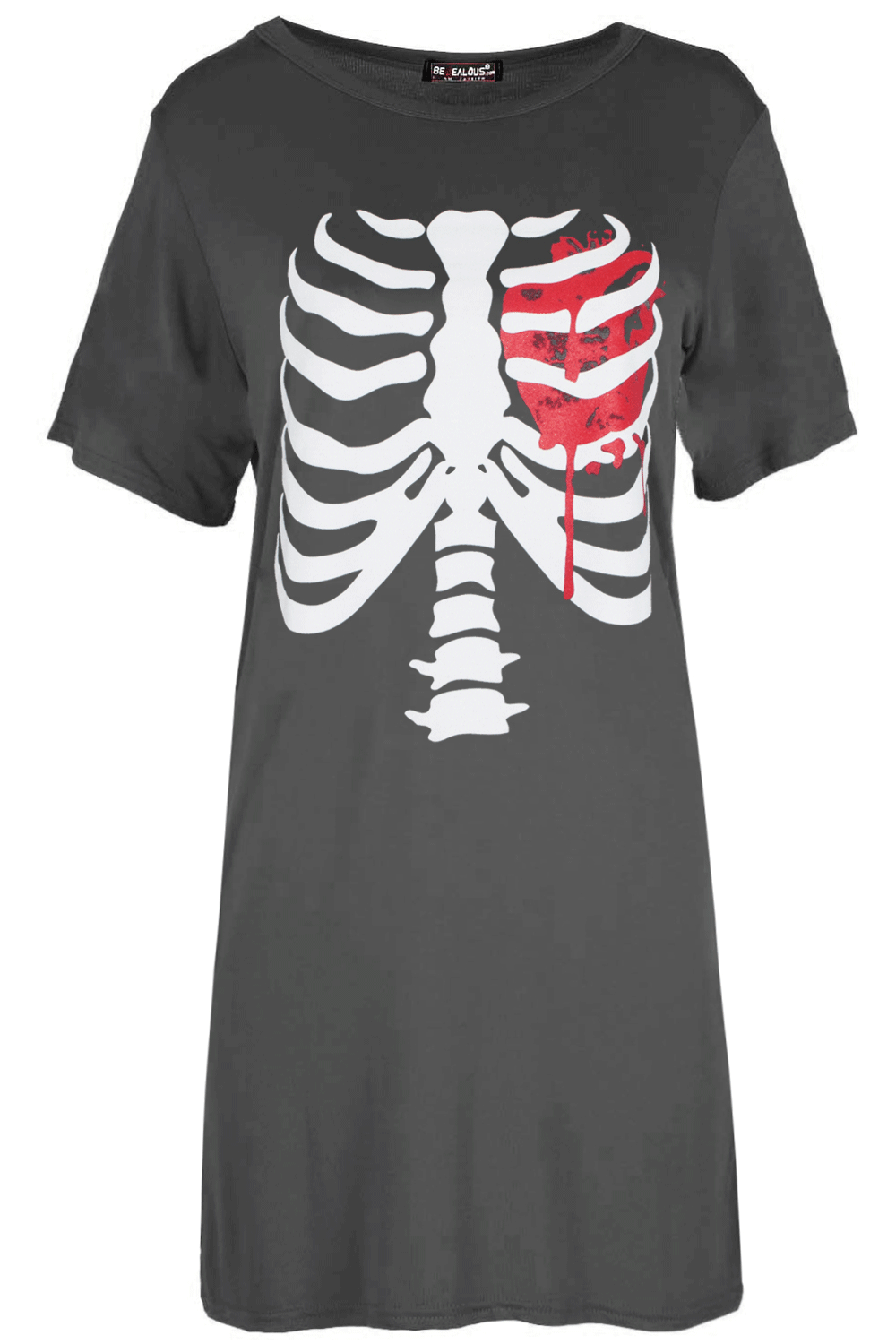 Mia Halloween Bleeding Heart T-Shirt Dress
