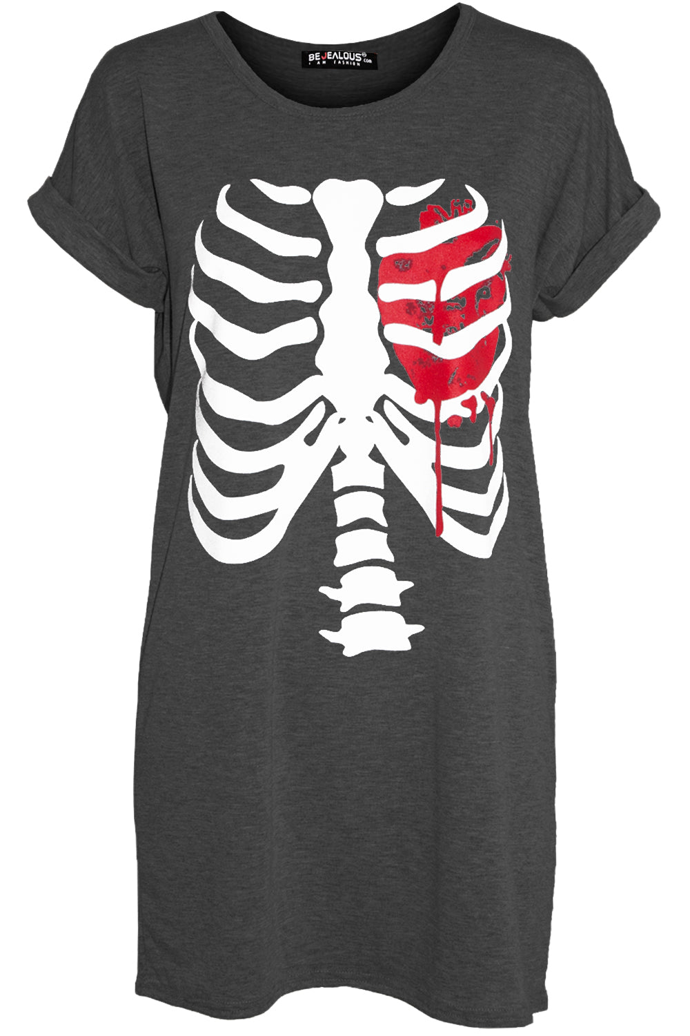 Maria Bleeding Heart T Shirt Mini Dress