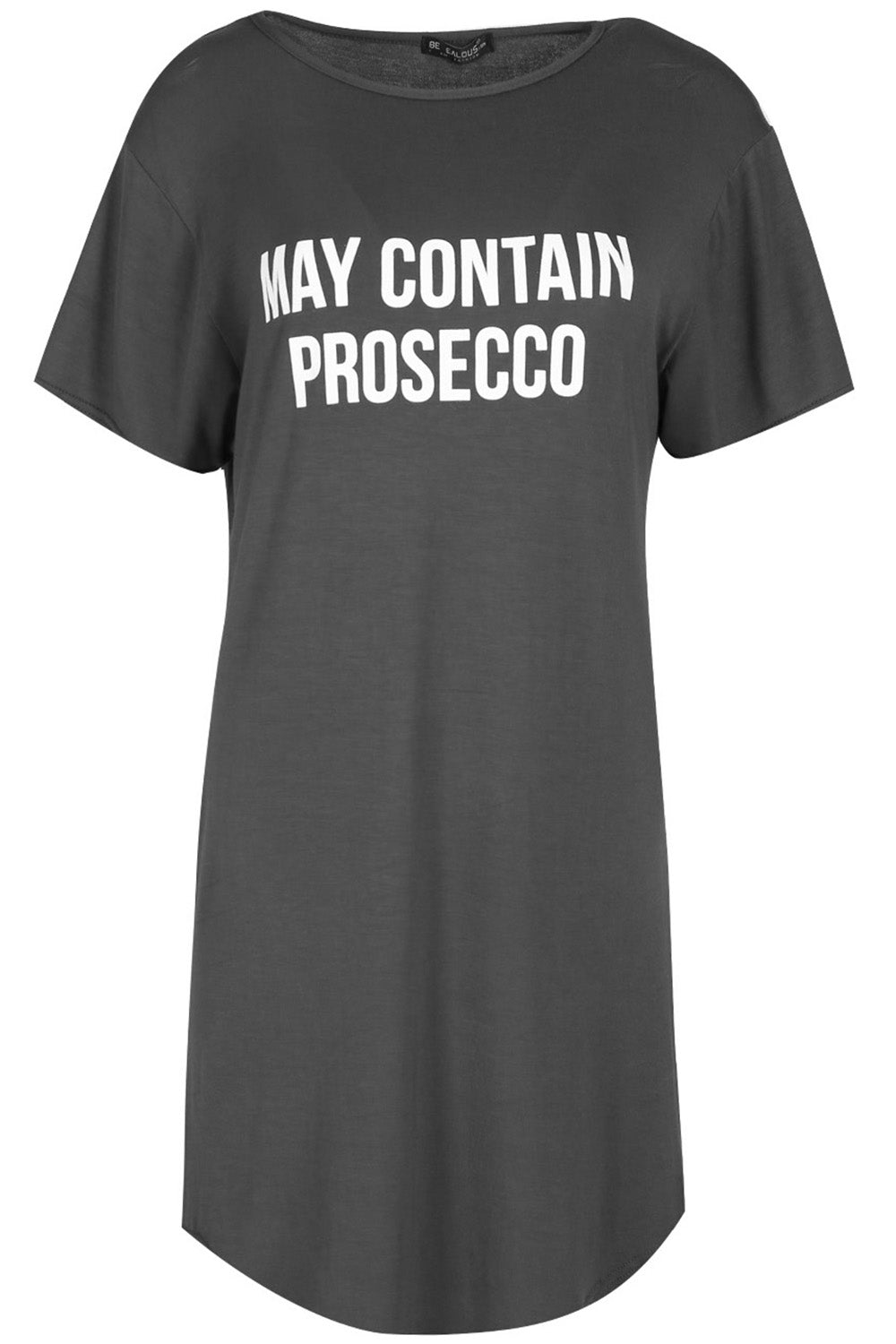 Megan Curved Hem T Shirt Dress