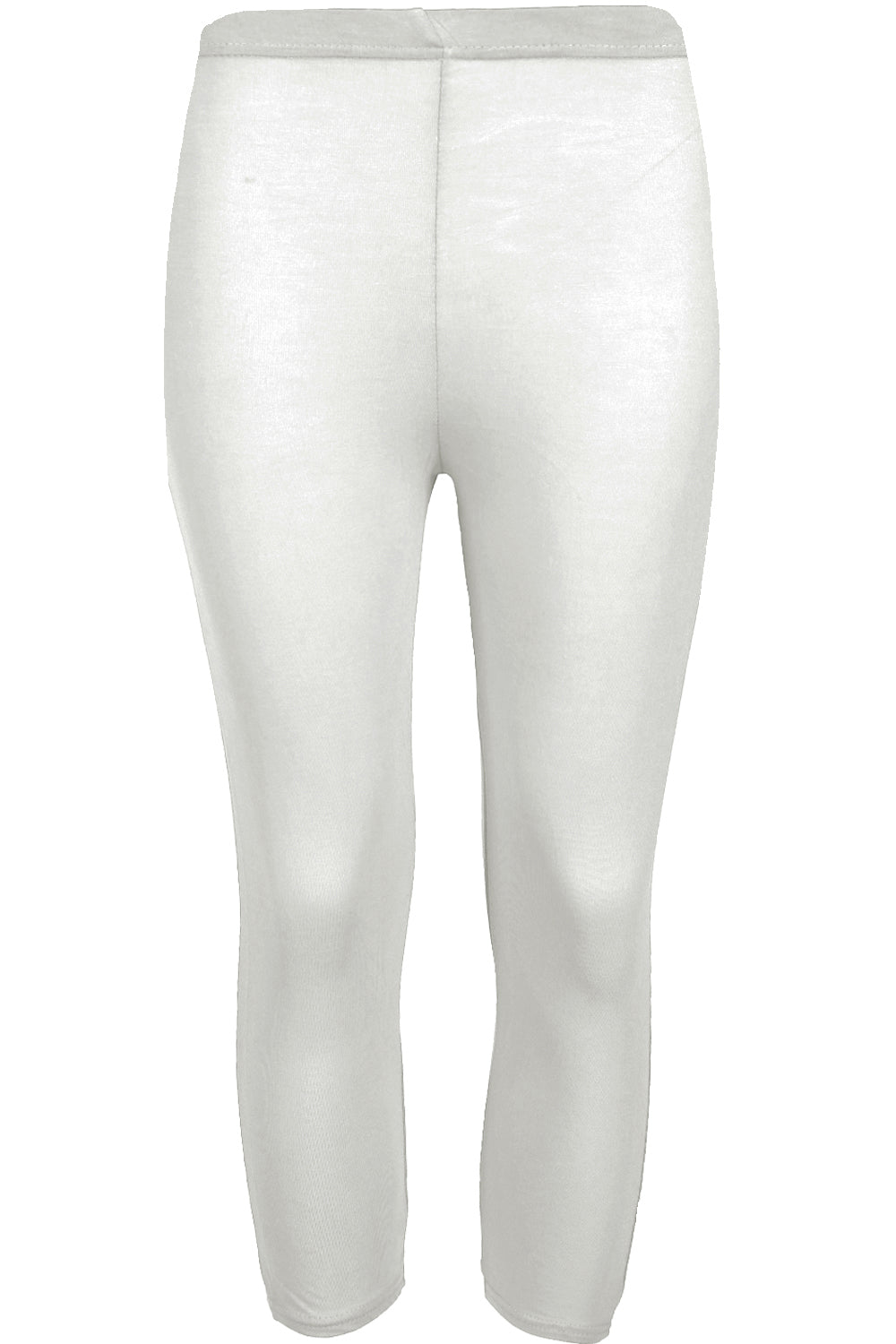 Mia 3/4 Length Plain Jersey Workout Leggings