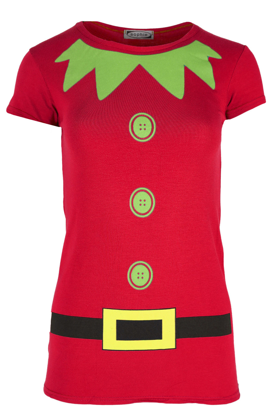 Christmas Elf Costume Short Sleeve Tshirt - bejealous-com