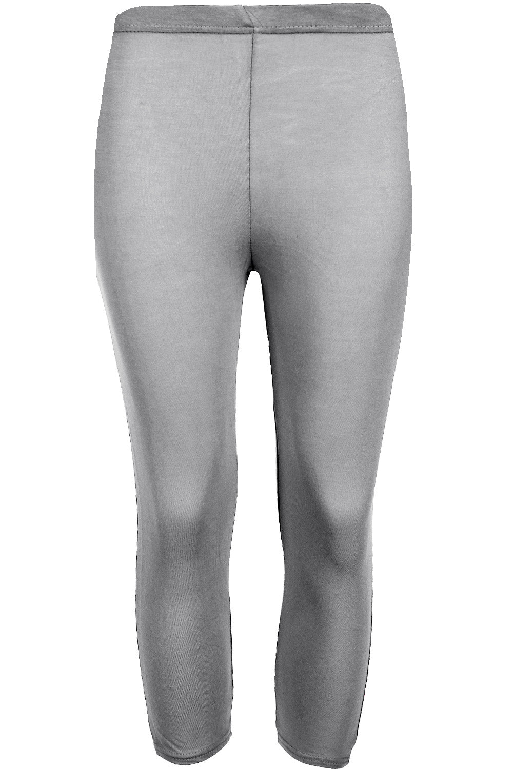 Mia 3/4 Length Plain Jersey Workout Leggings