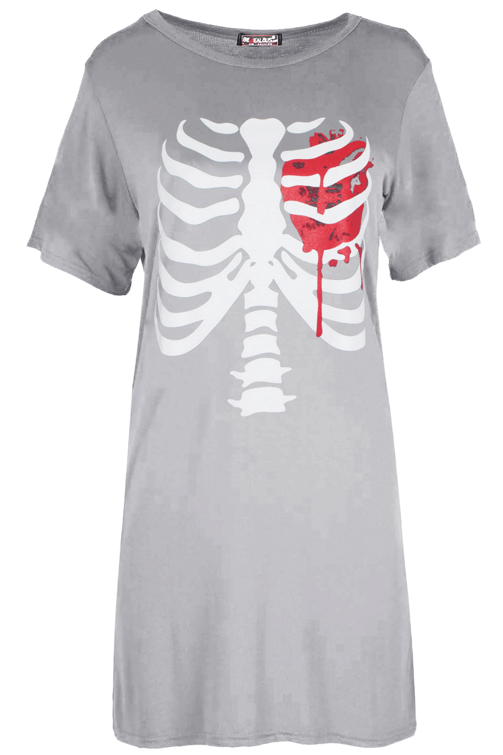 Mia Halloween Bleeding Heart T-Shirt Dress