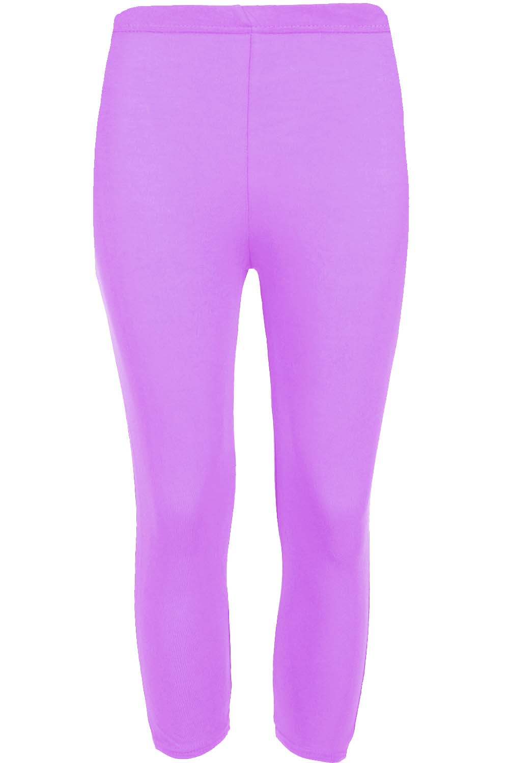Mia 3/4 Length Plain Jersey Workout Leggings