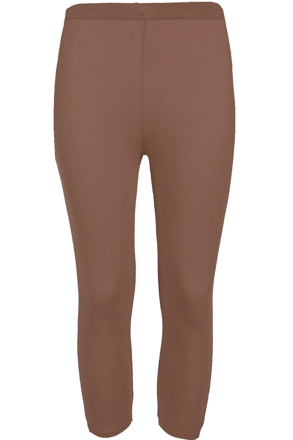 Mia 3/4 Length Plain Jersey Workout Leggings