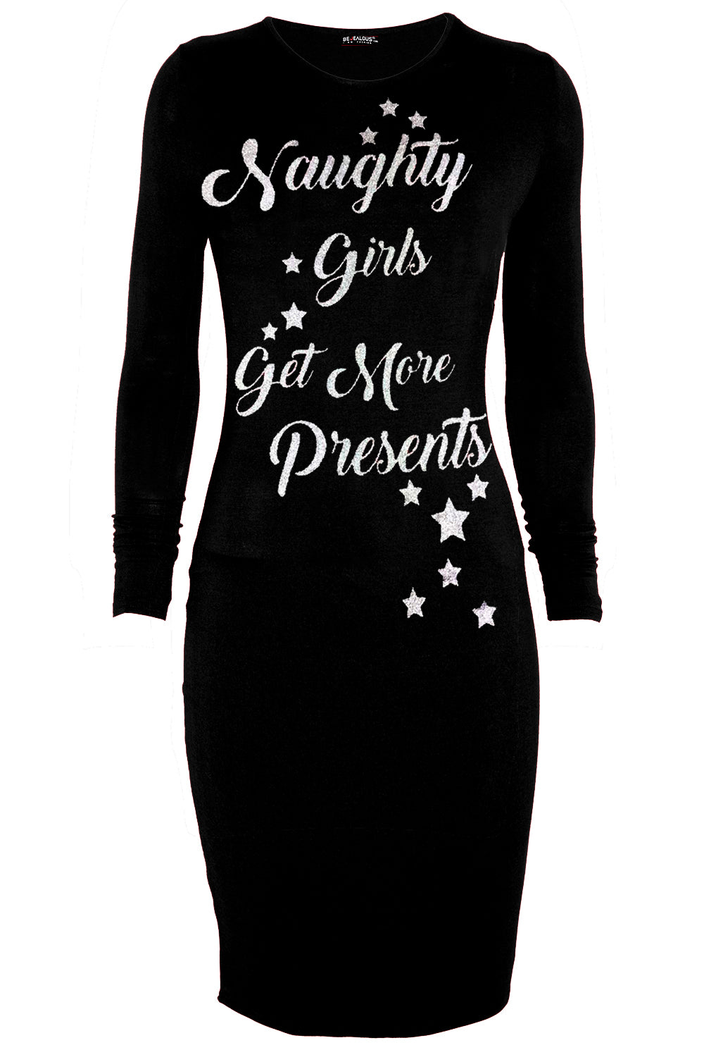 Lily Naughty Girls Get More Presents Christmas Bodycon Dress