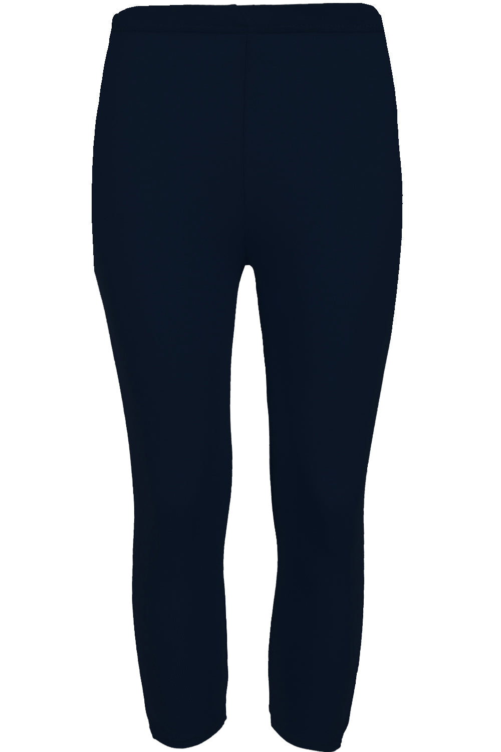 Mia 3/4 Length Plain Jersey Workout Leggings