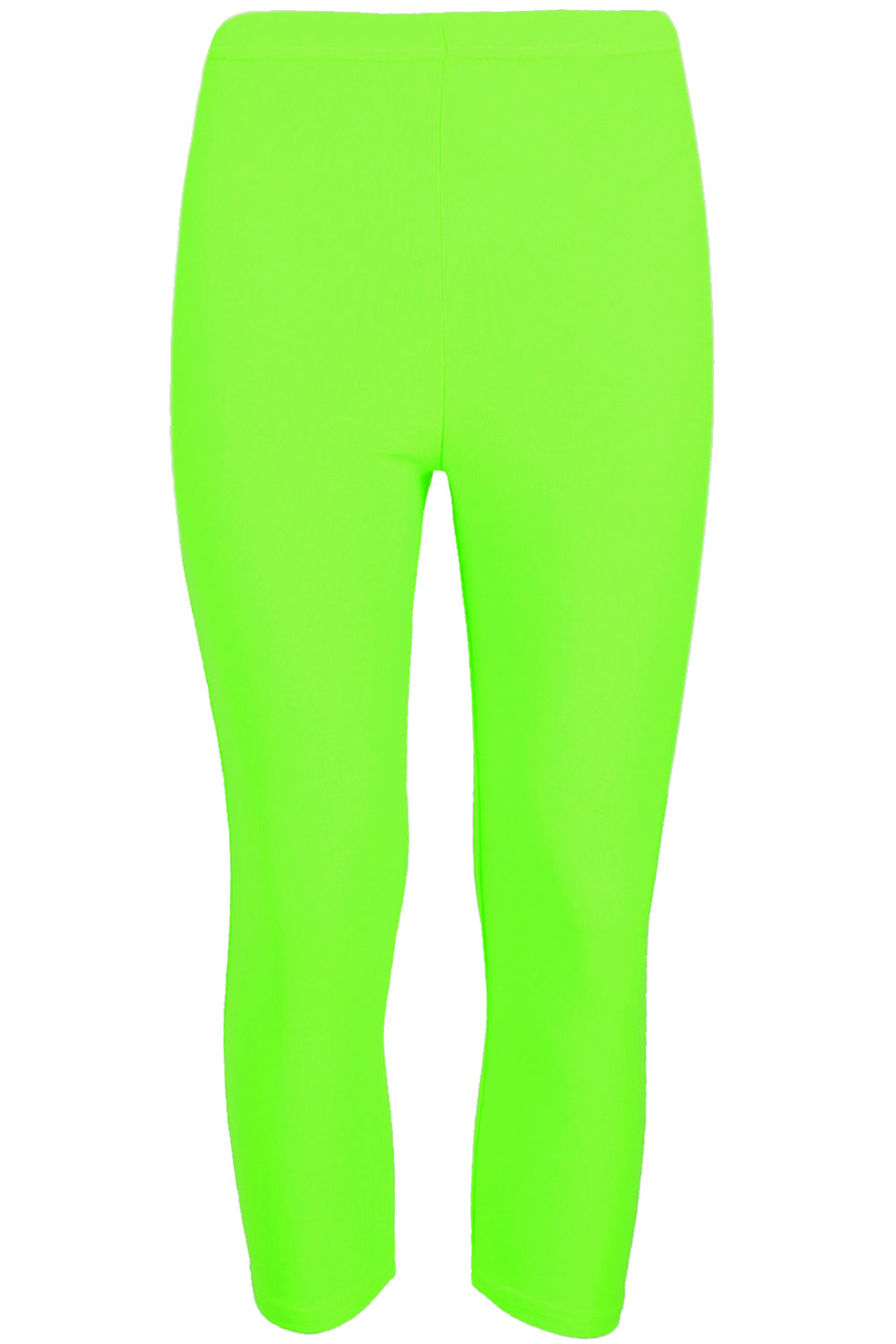 Mia 3/4 Length Plain Jersey Workout Leggings