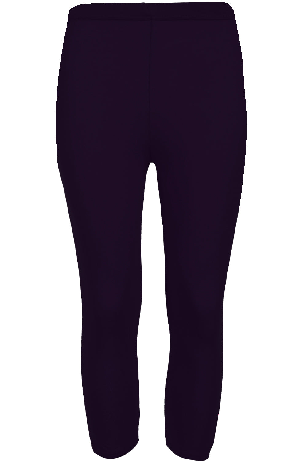 Mia 3/4 Length Plain Jersey Workout Leggings