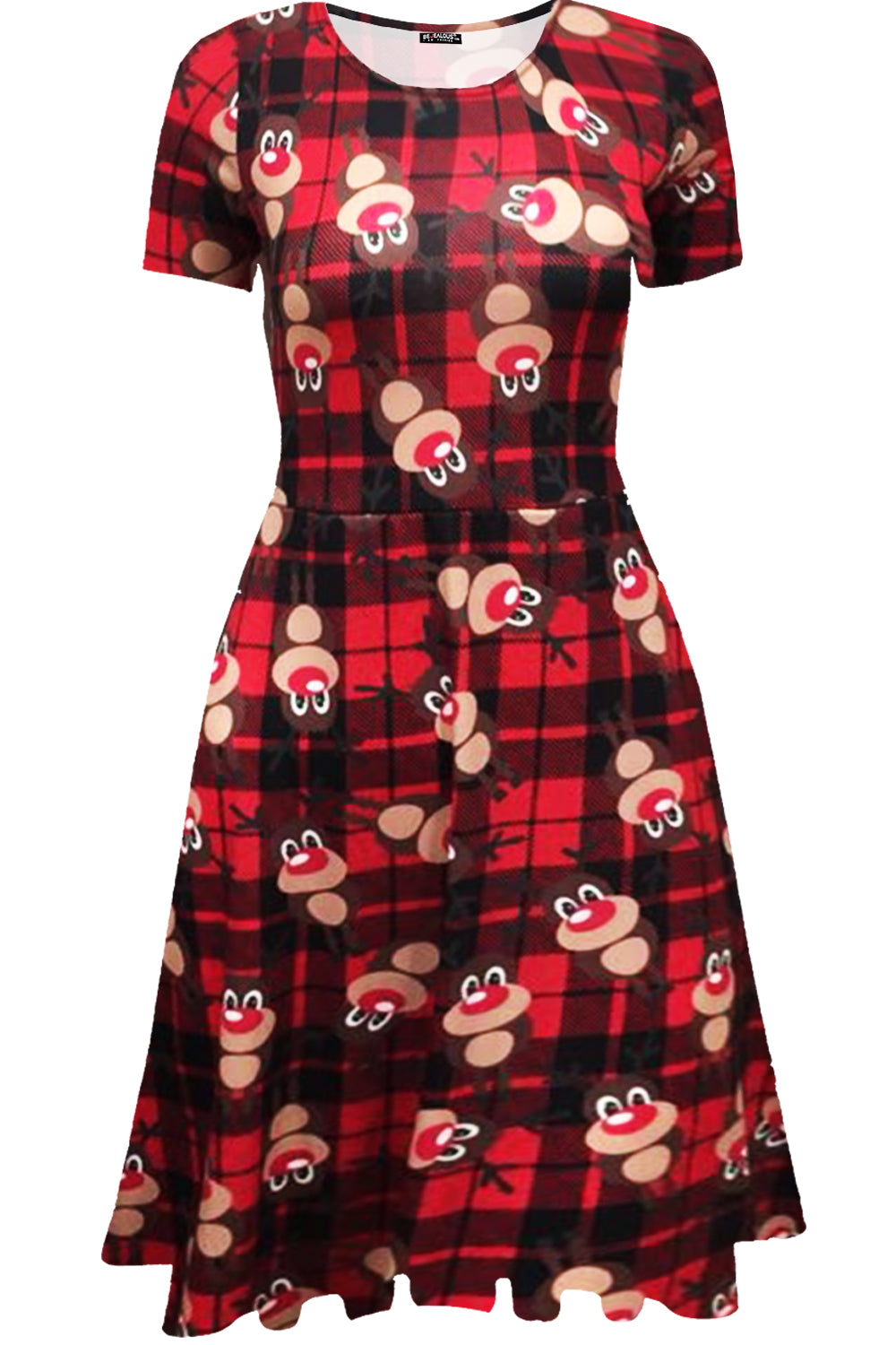 Mila Christmas Santa Snowman Bauble Xmas Dress