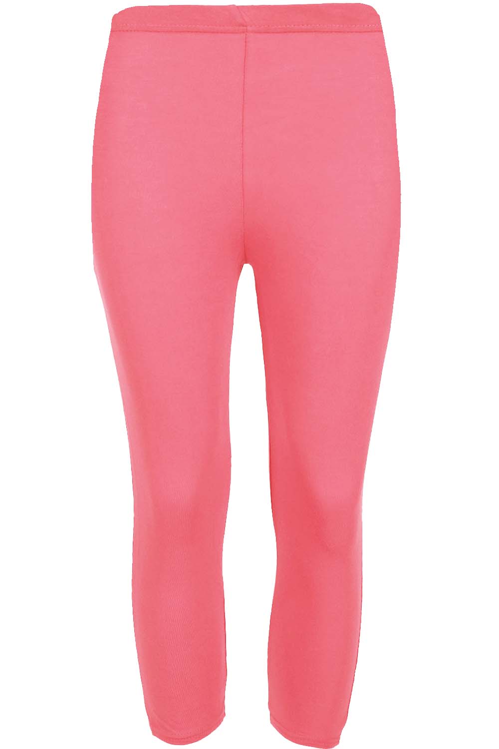 Mia 3/4 Length Plain Jersey Workout Leggings