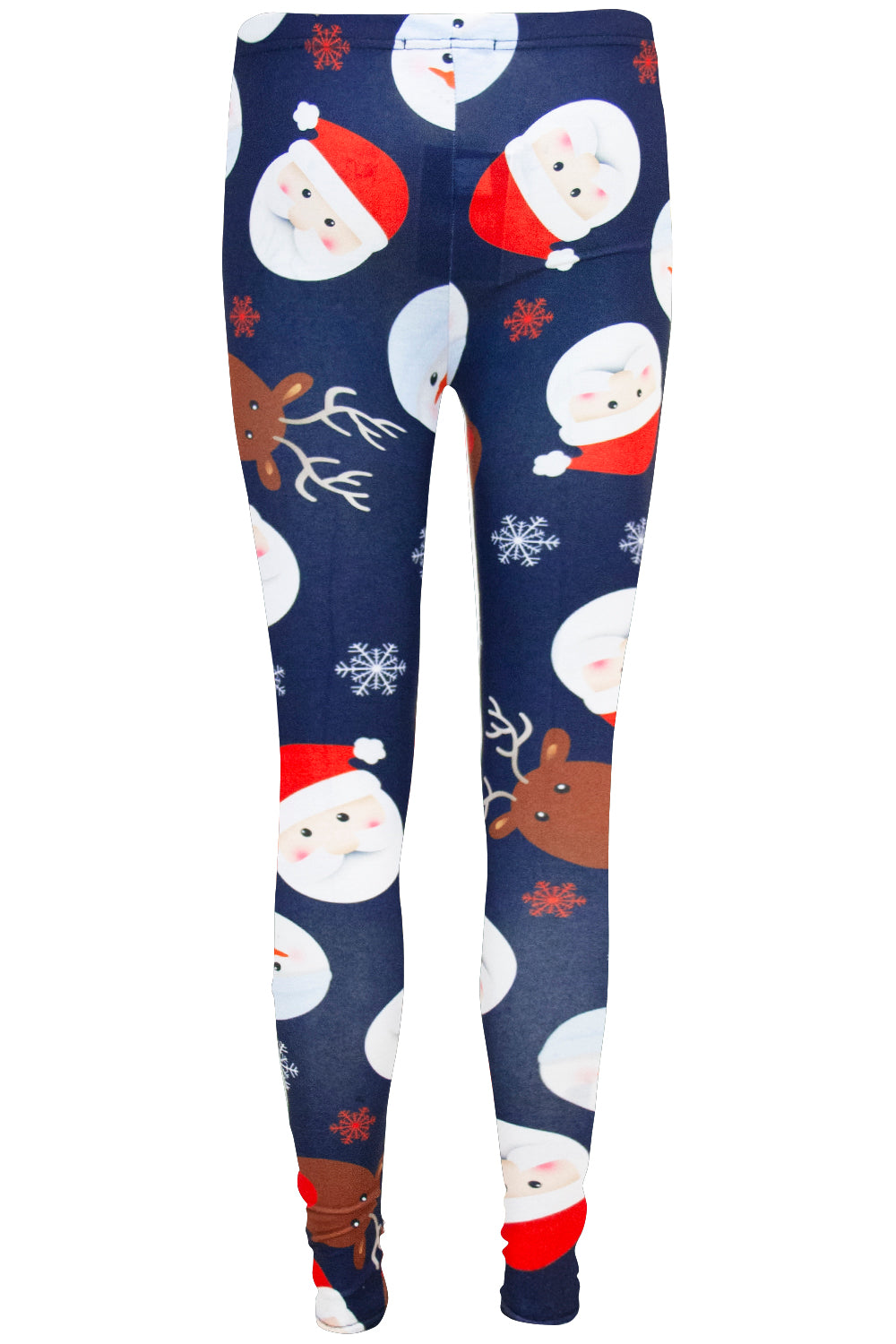 Evie Christmas Santa Snowman Reindeer Leggings