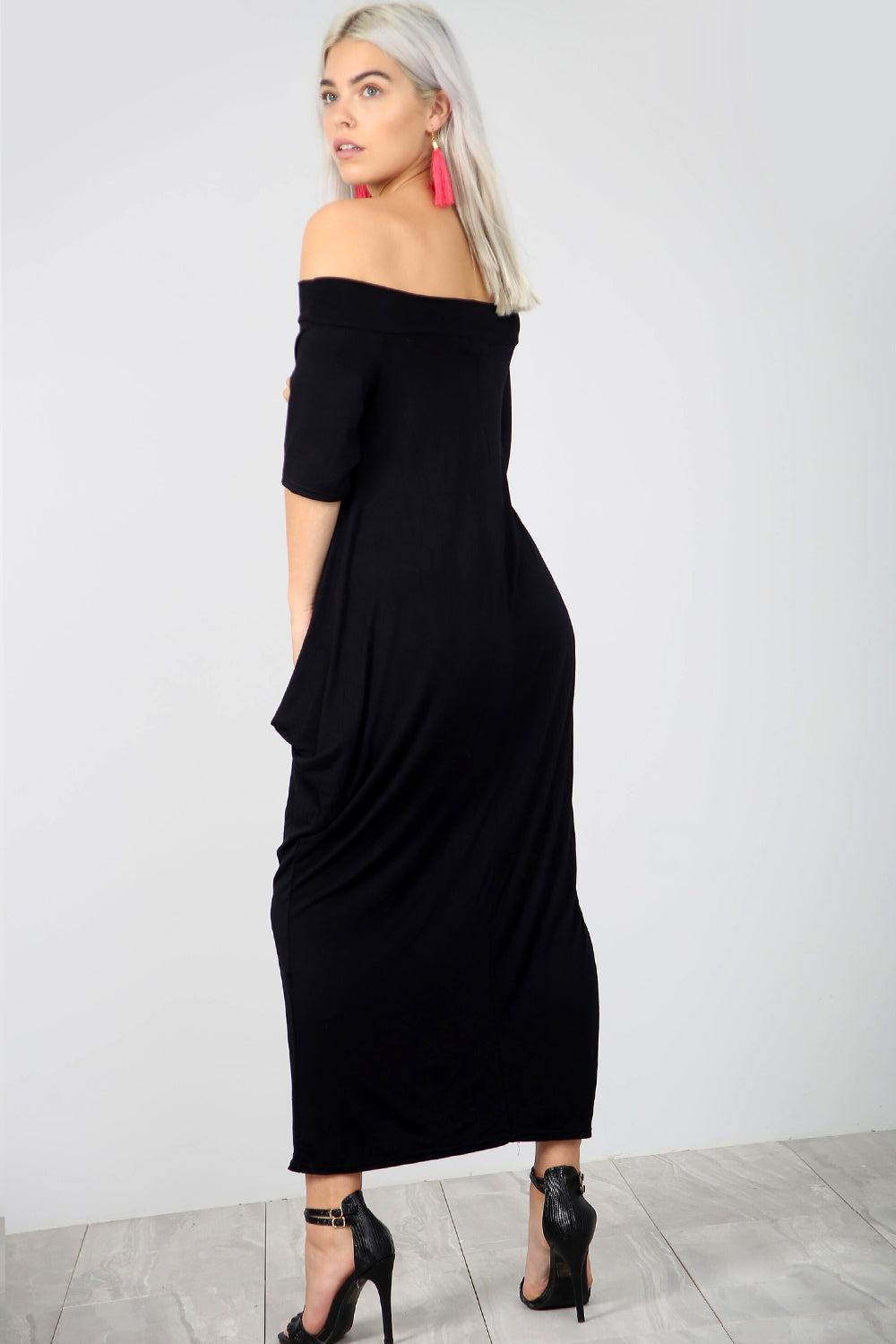 Bardot Basic Jersey Khaki Slinky Maxi Dress - bejealous-com