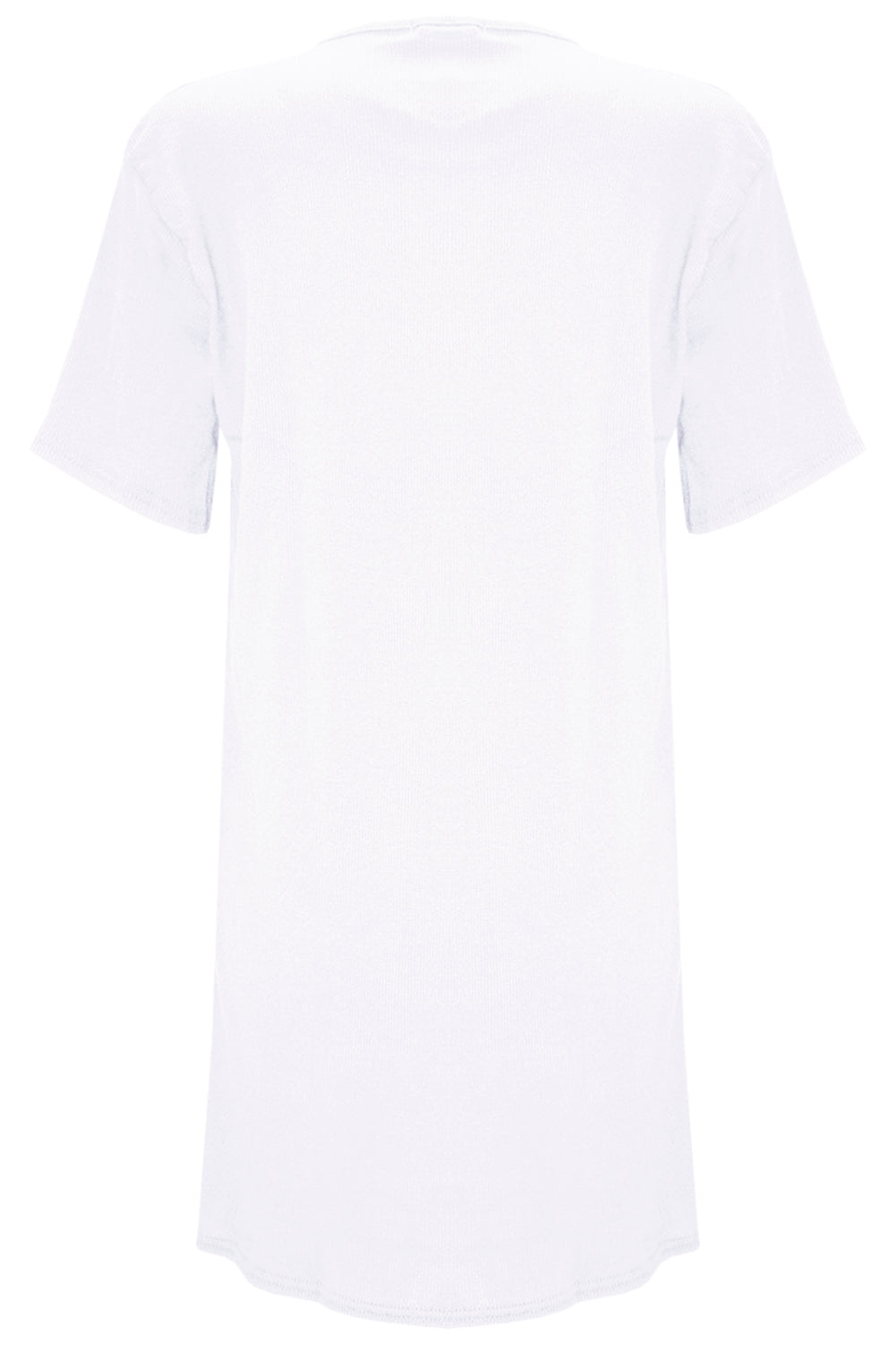 Mia Plain Oversized Baggy T-Shirt Dress