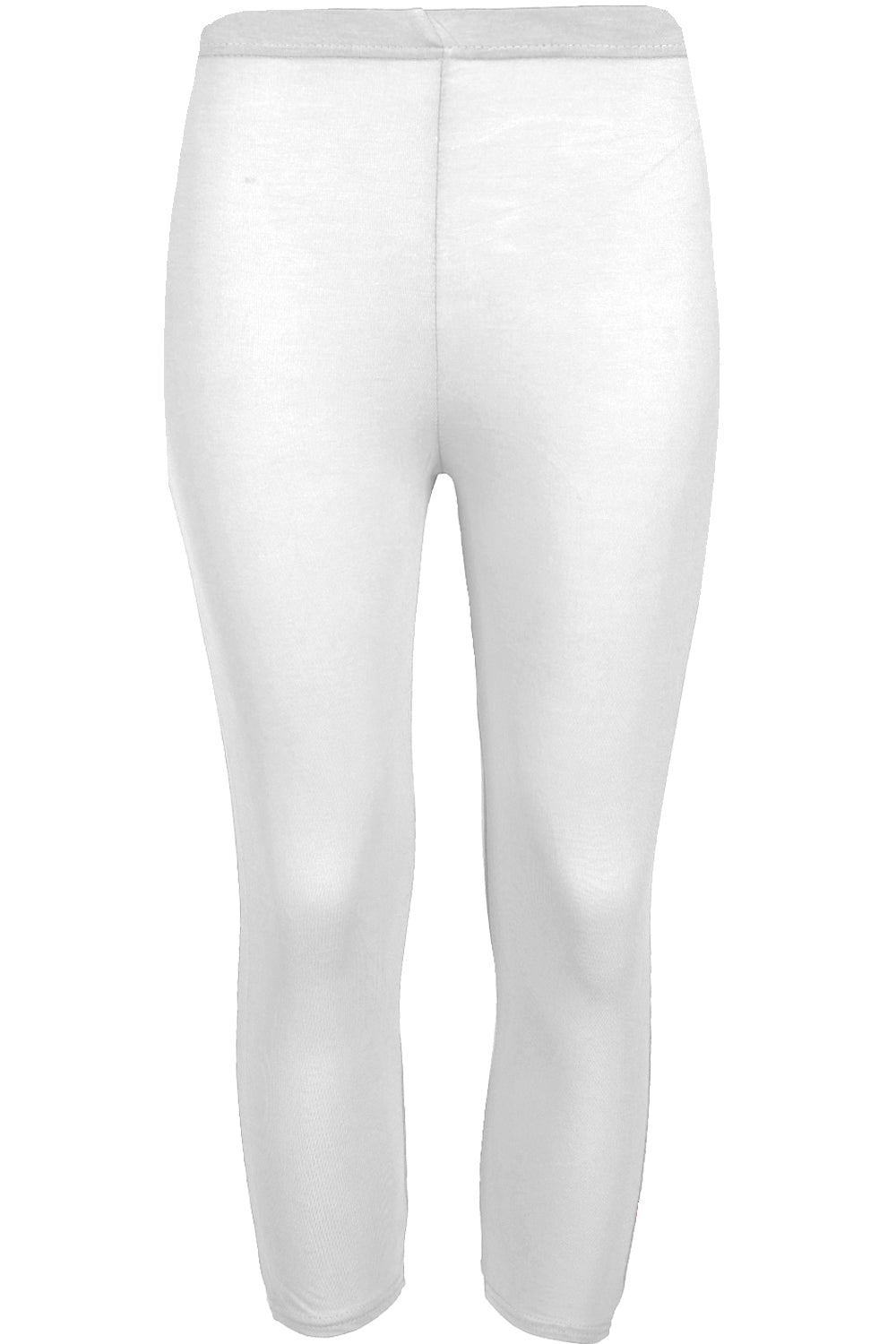 Mia 3/4 Length Plain Jersey Workout Leggings