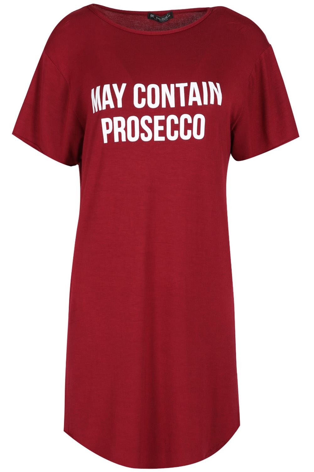 Megan Curved Hem T Shirt Dress