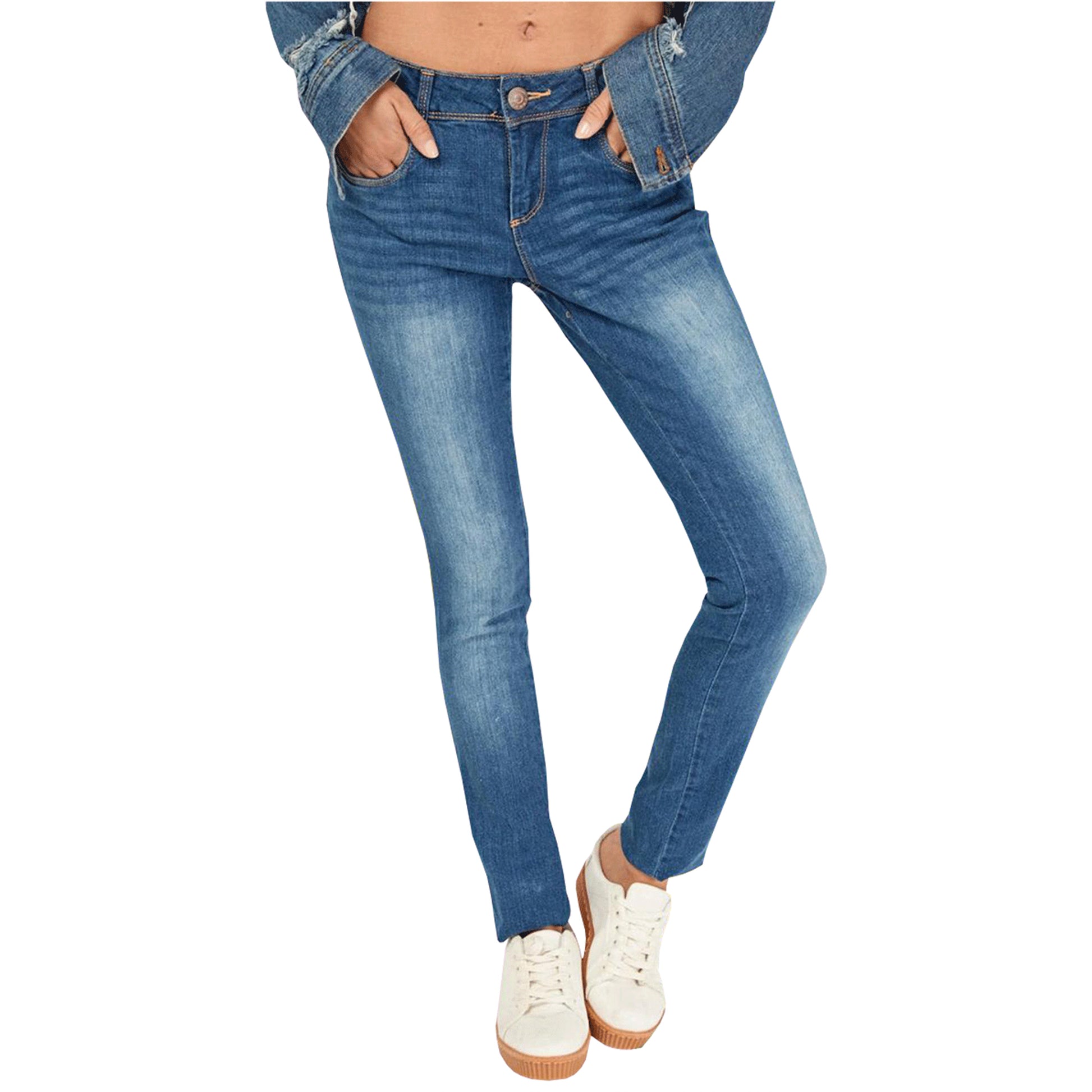Aria Skinny Fit Stretchy Denim Jeans
