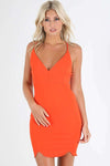 Camille Racer Back Strappy Bodycon Dress - bejealous-com