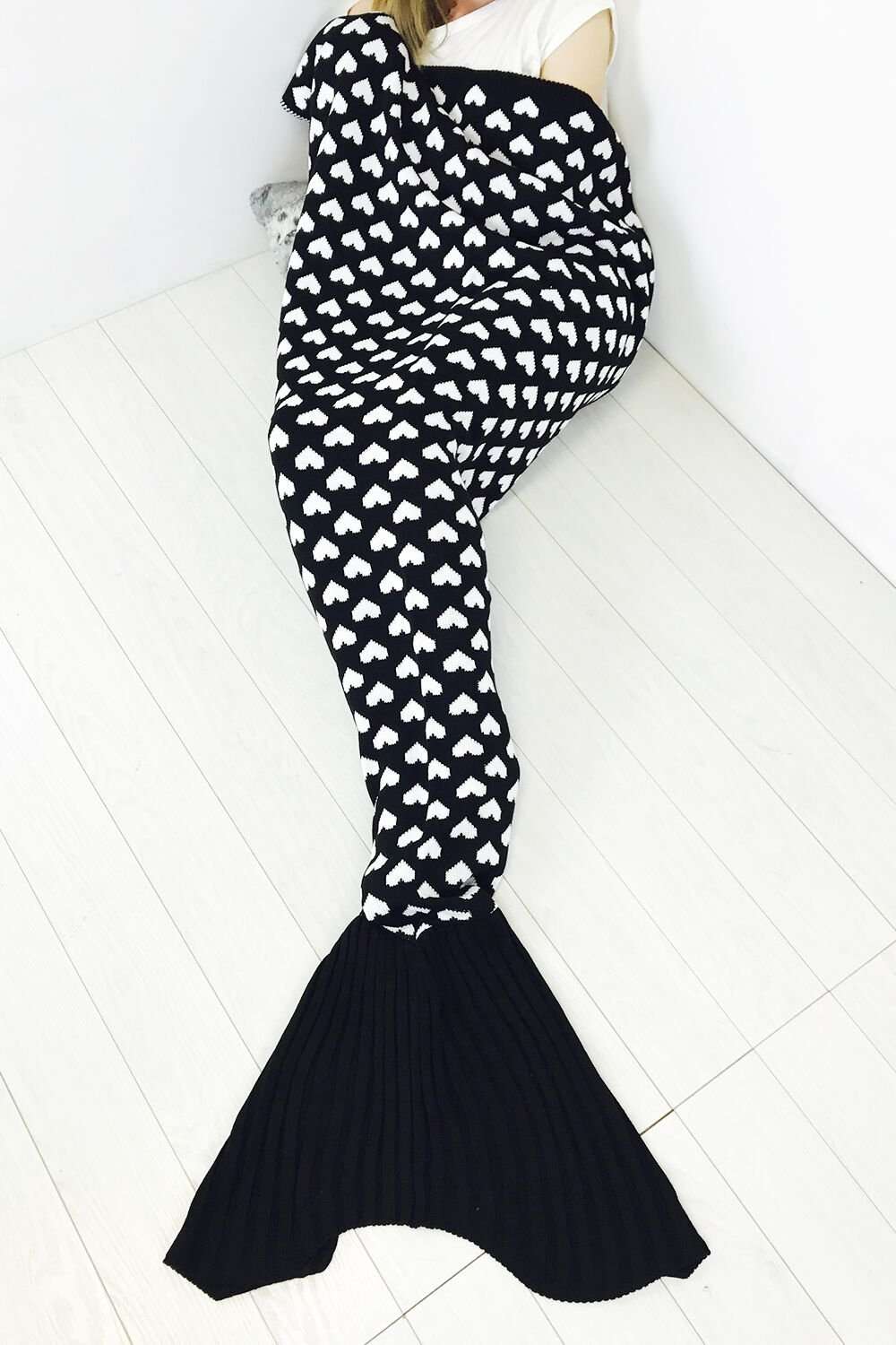 Super Soft Fish Tail Mermaid Knitted Blanket - bejealous-com