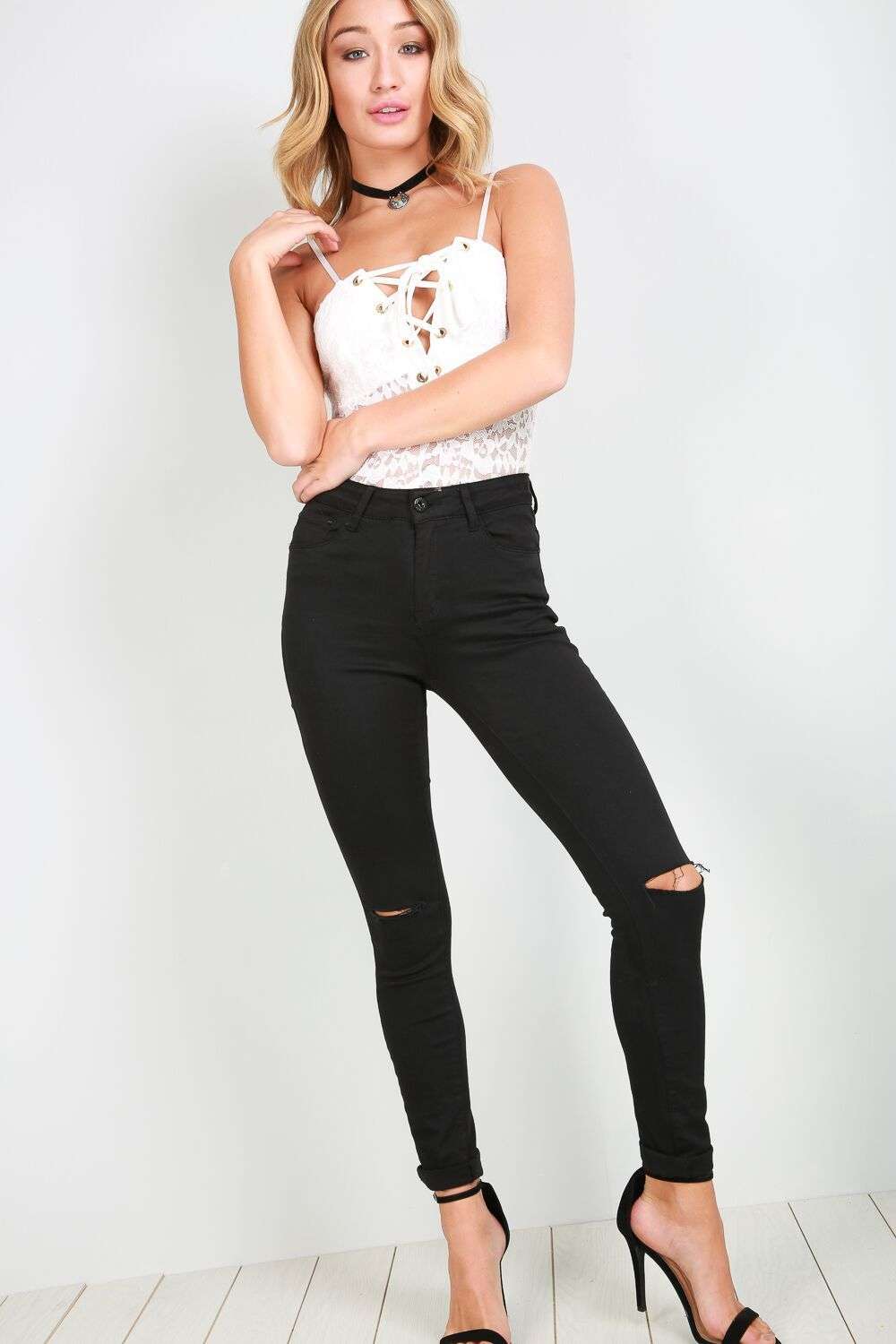 Violet Lace Up Bodysuit - bejealous-com