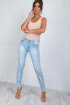 Zara Ripped Skinny Jeans - bejealous-com