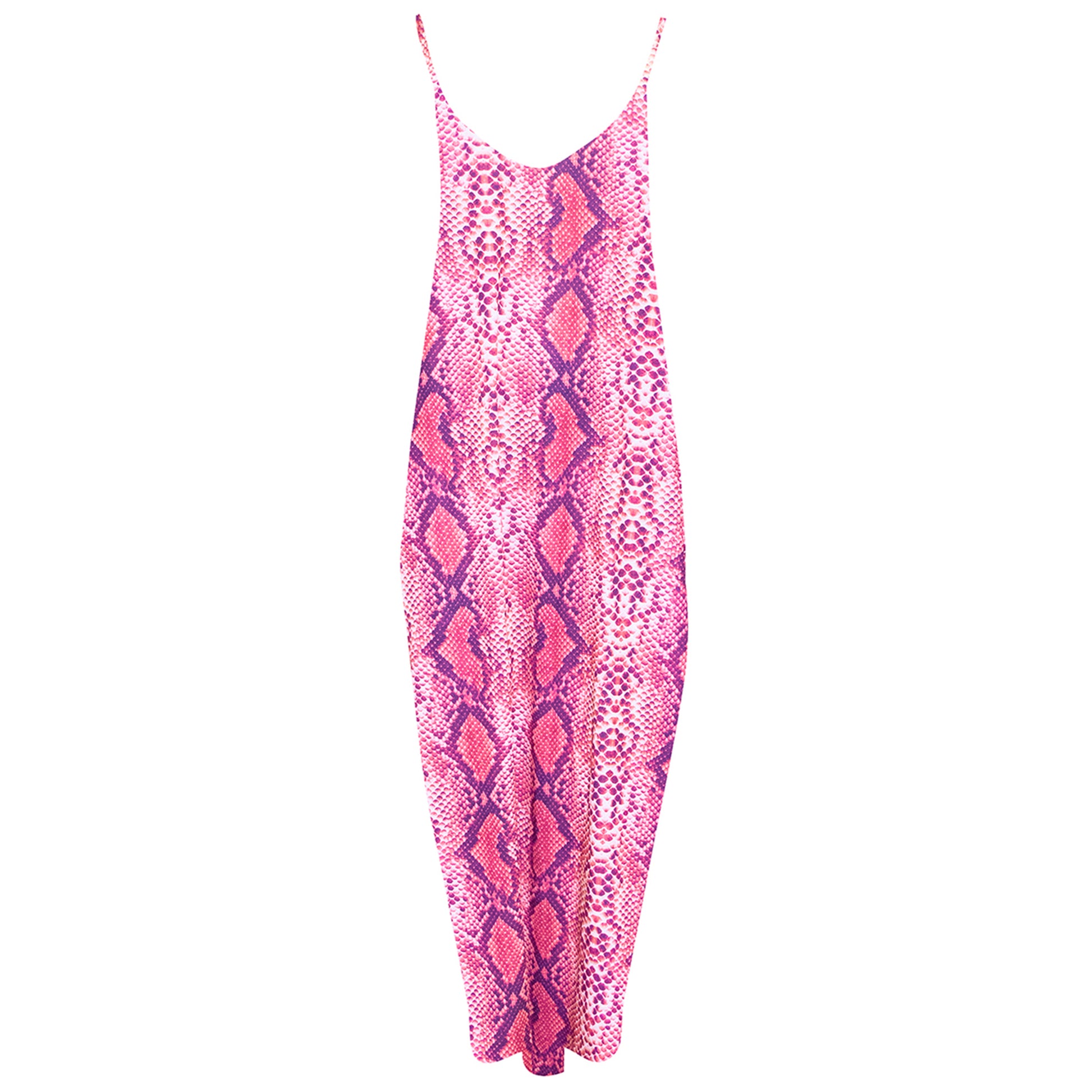 Mia Strappy Italian Drape Maxi Dress