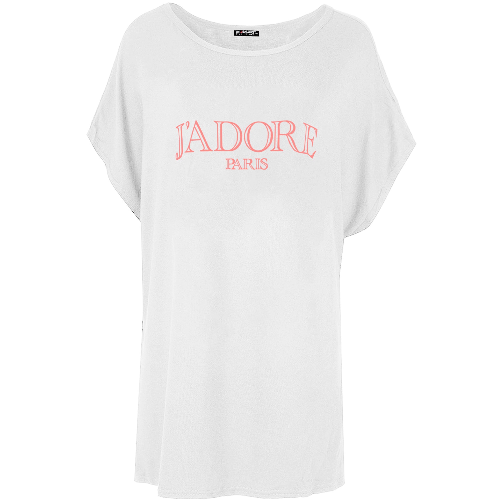 Ella J Adore Oversized Batwing T-Shirt
