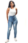 Isla Denim Skinny Mom Jeans