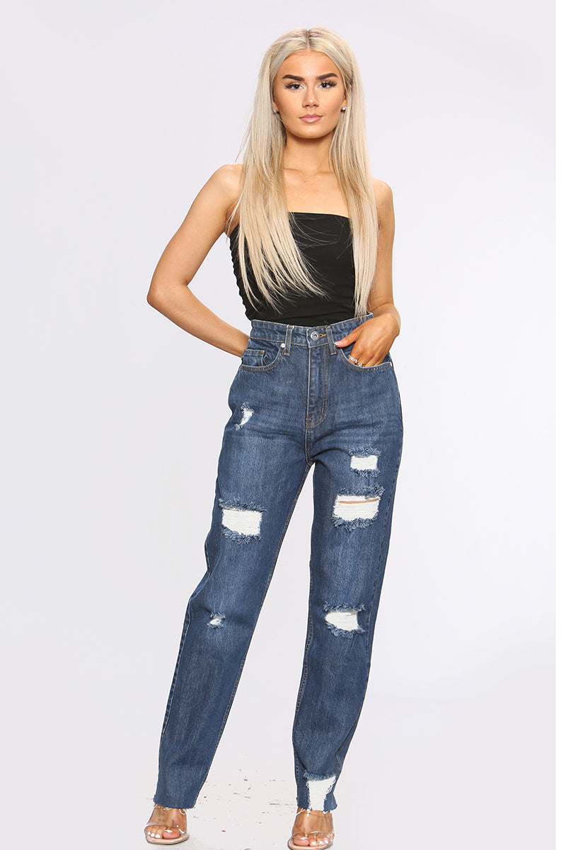 Willow Hem Denim Jeans