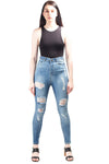 Isla Denim Skinny Mom Jeans