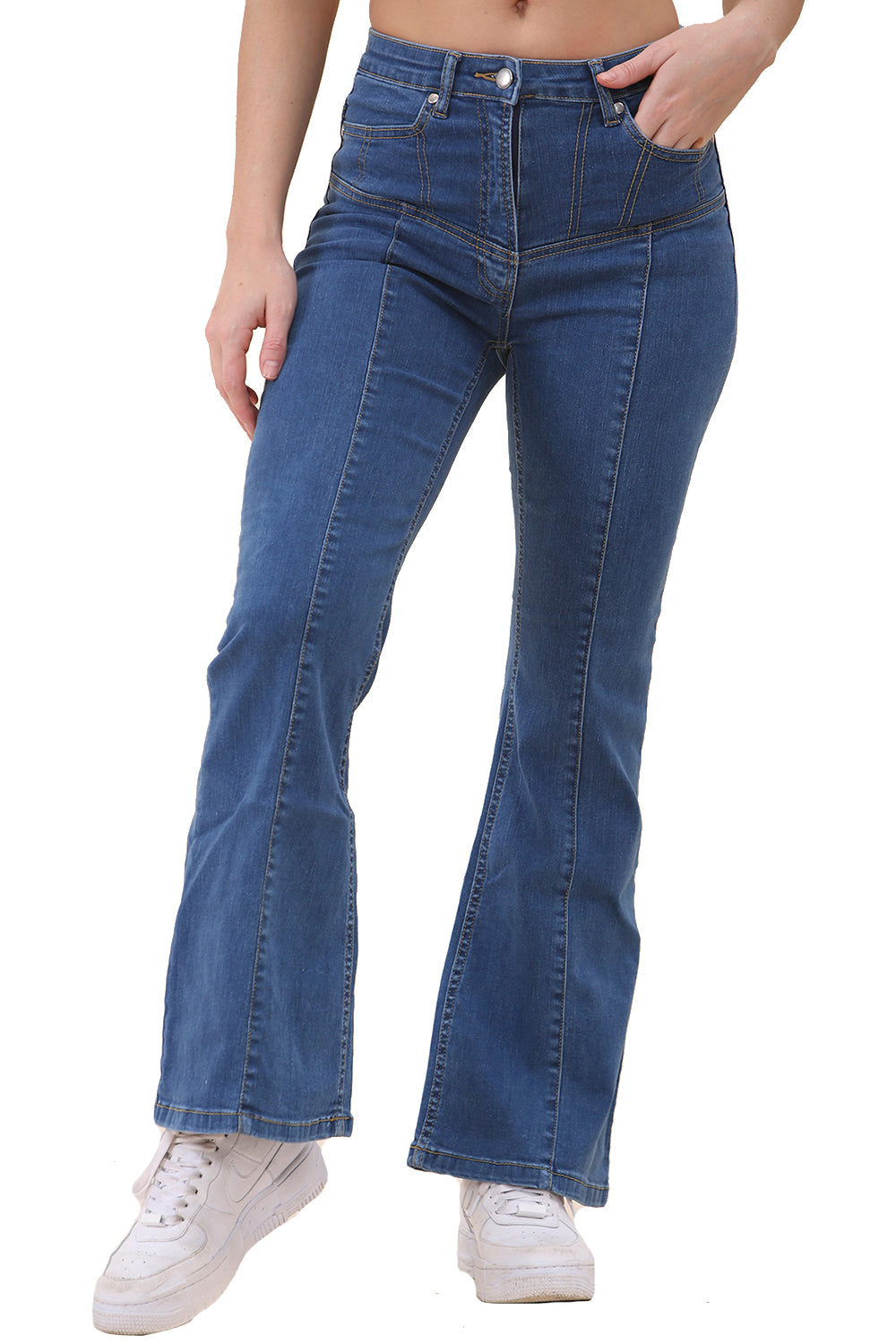 Sienna Bell Bottom Denim Jeans