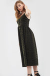 Breana Strappy Leopard Print Midi Swing Dress - bejealous-com