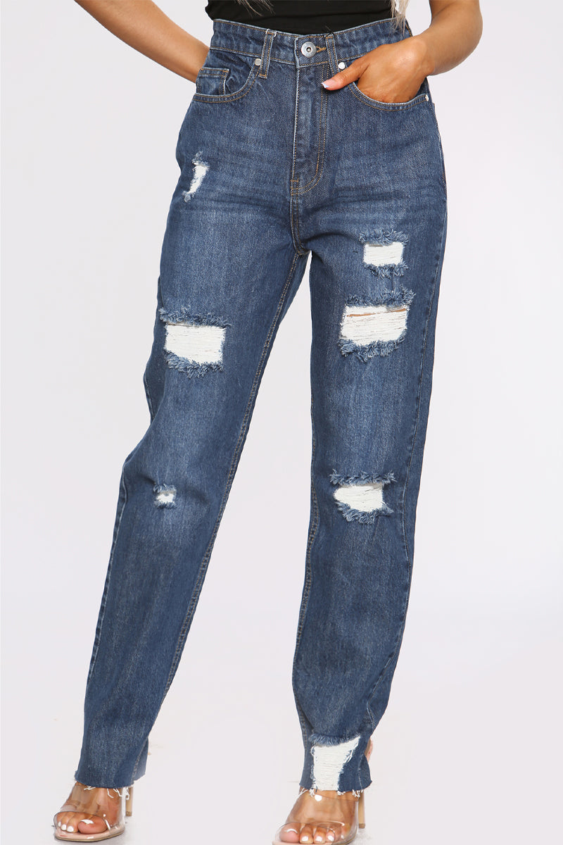 Willow Hem Denim Jeans