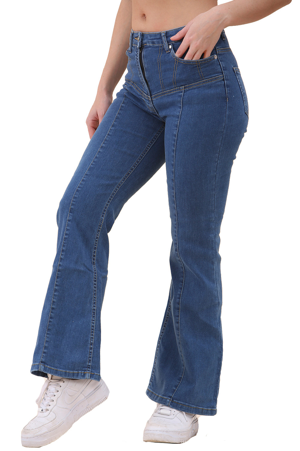 Sienna Bell Bottom Denim Jeans