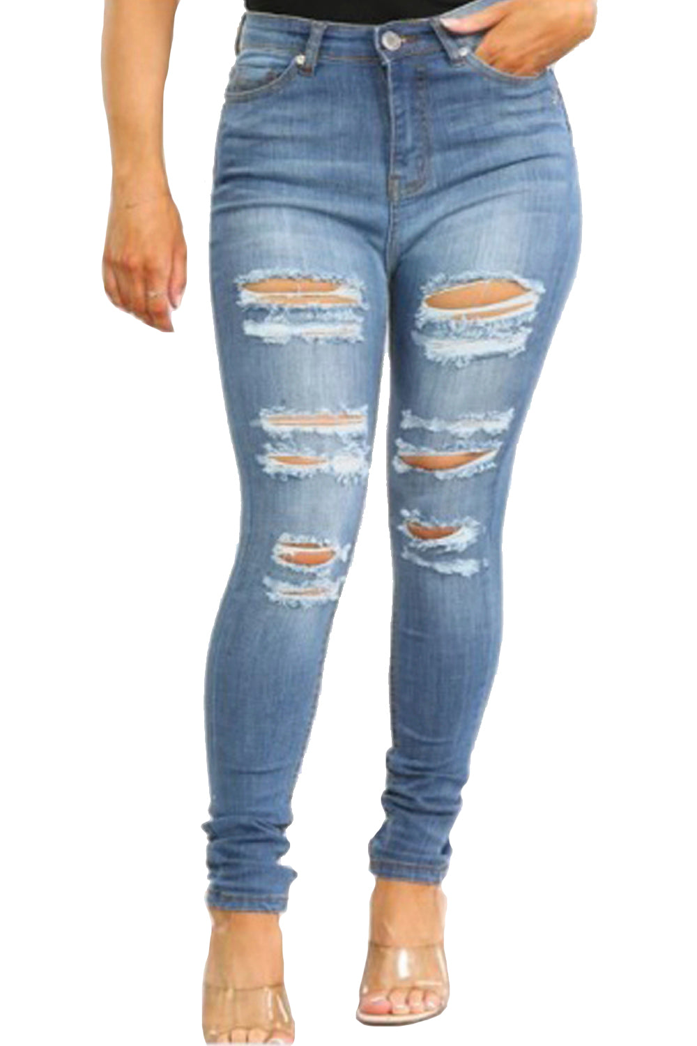 Elsie High Waisted Denim Jeans