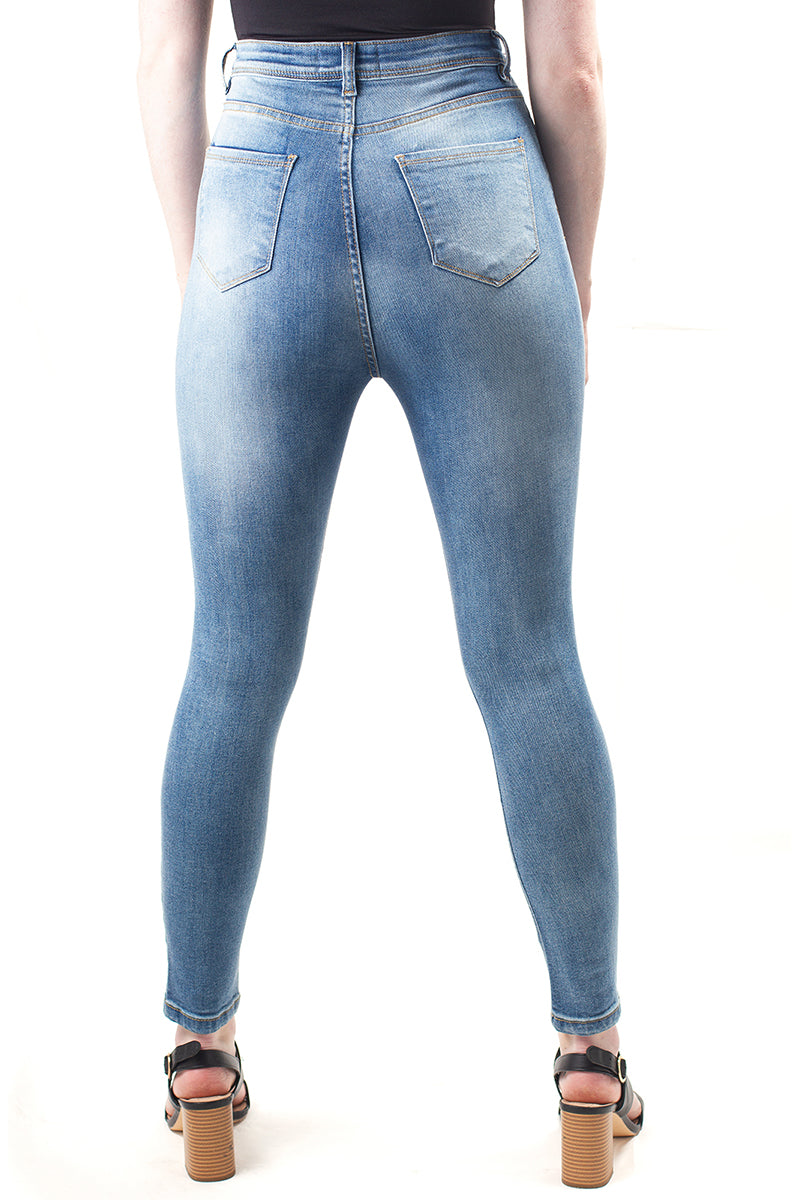 Isla Denim Skinny Mom Jeans
