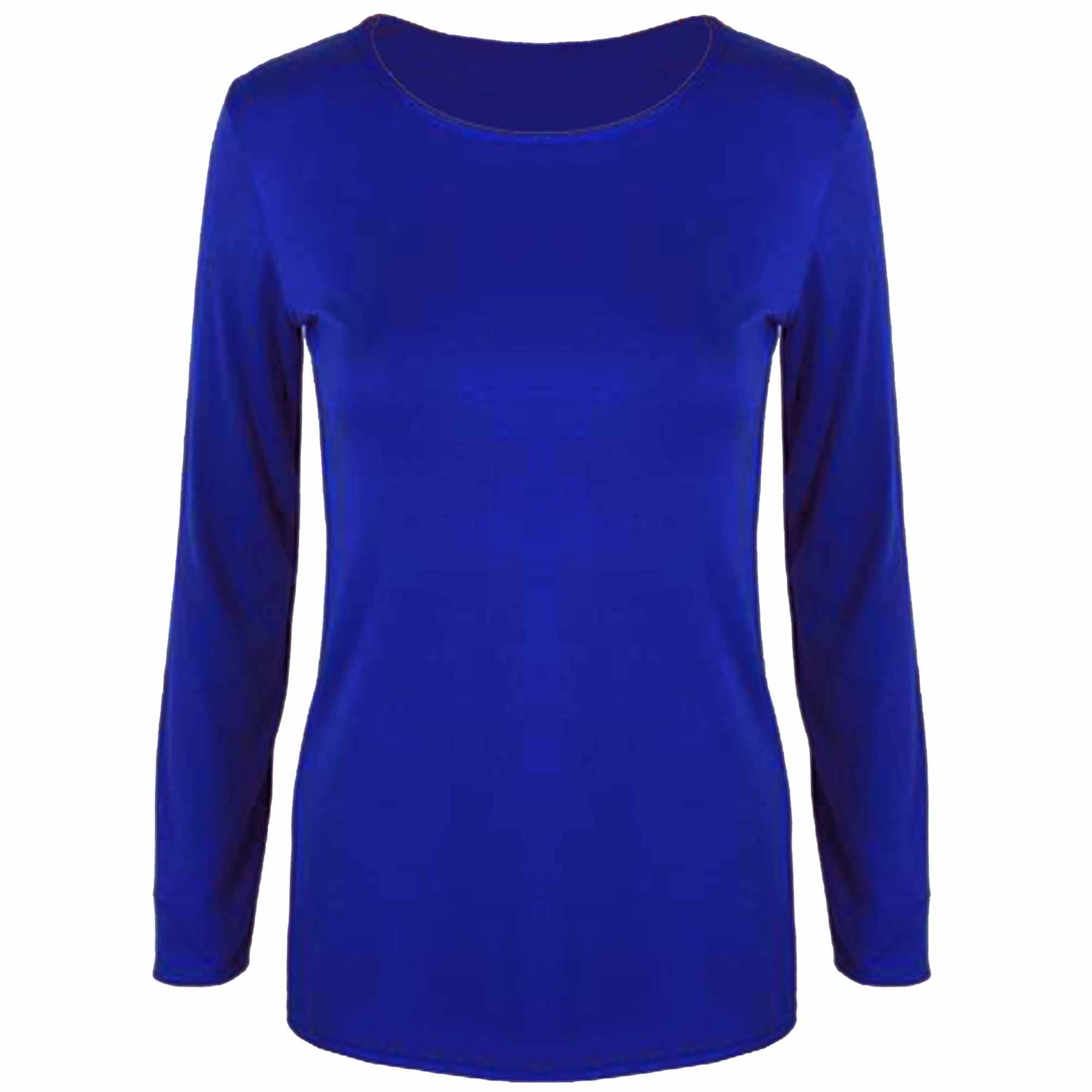 Olivia Plain Casual Long Sleeve T Shirt