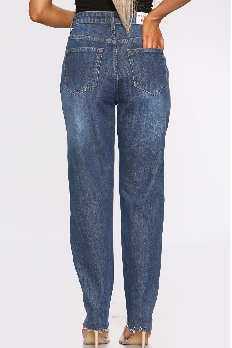 Willow Hem Denim Jeans