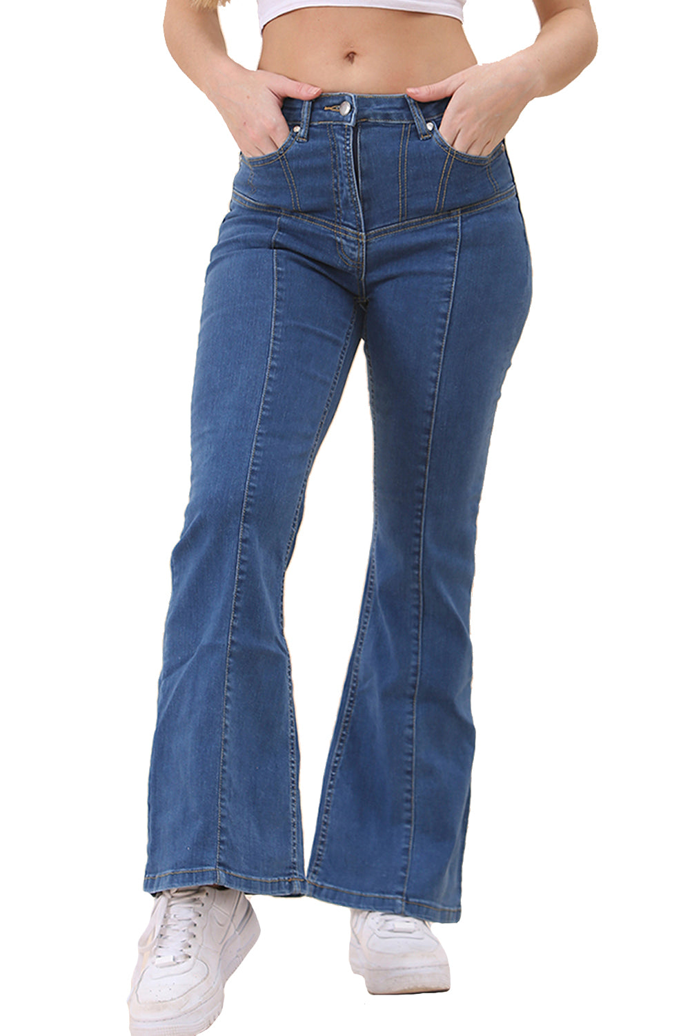 Sienna Bell Bottom Denim Jeans
