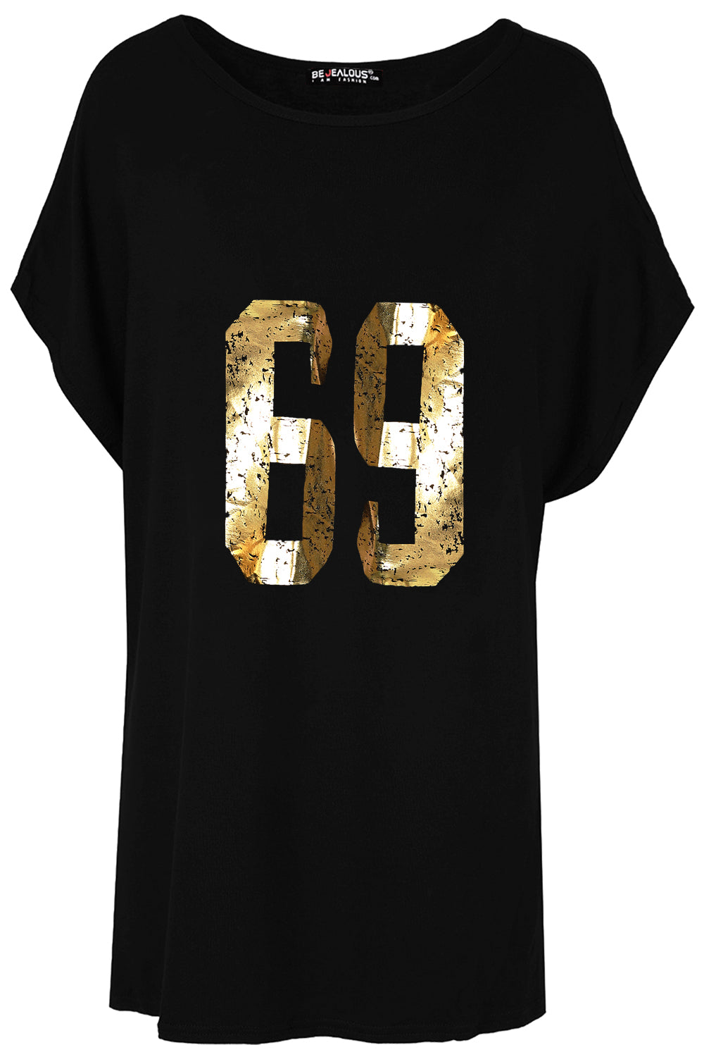 Isla 69 76 86 Printed Baggy Oversized T Shirt