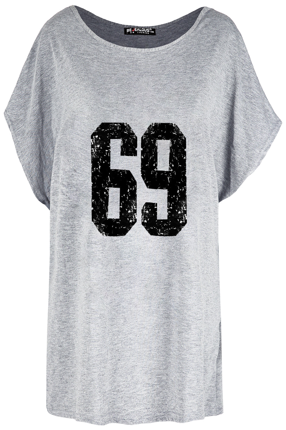 Isla 69 76 86 Printed Baggy Oversized T Shirt