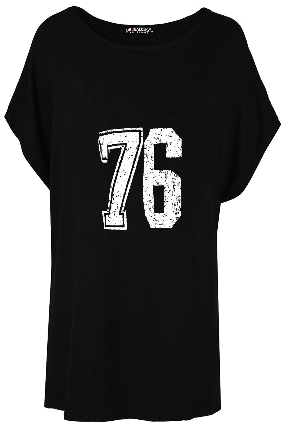 Isla 69 76 86 Printed Baggy Oversized T Shirt