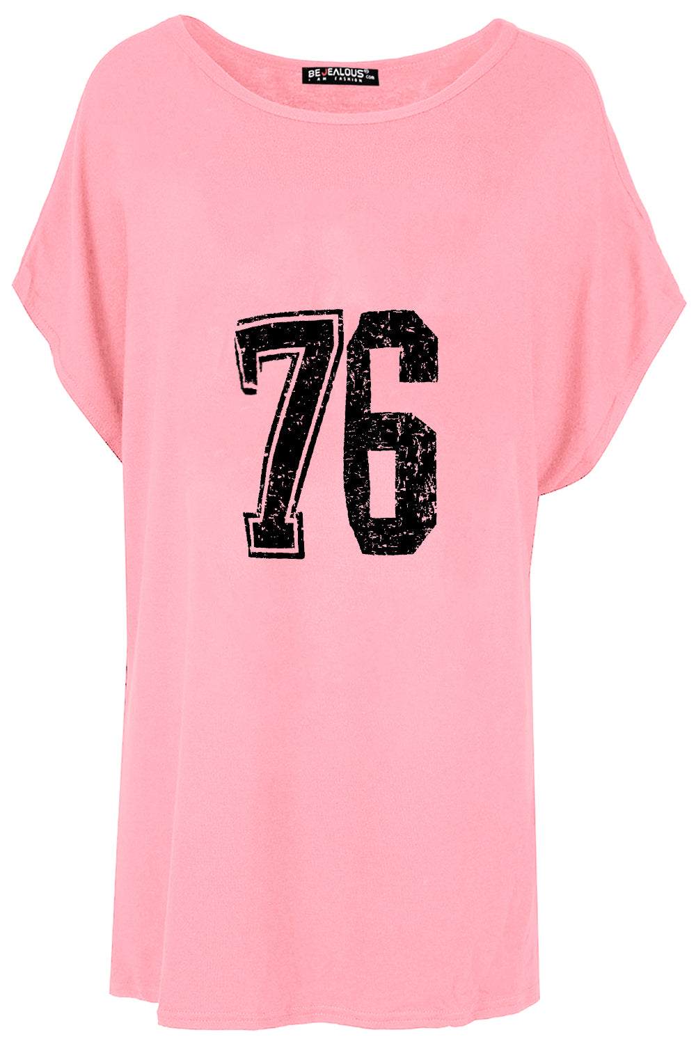 Isla 69 76 86 Printed Baggy Oversized T Shirt