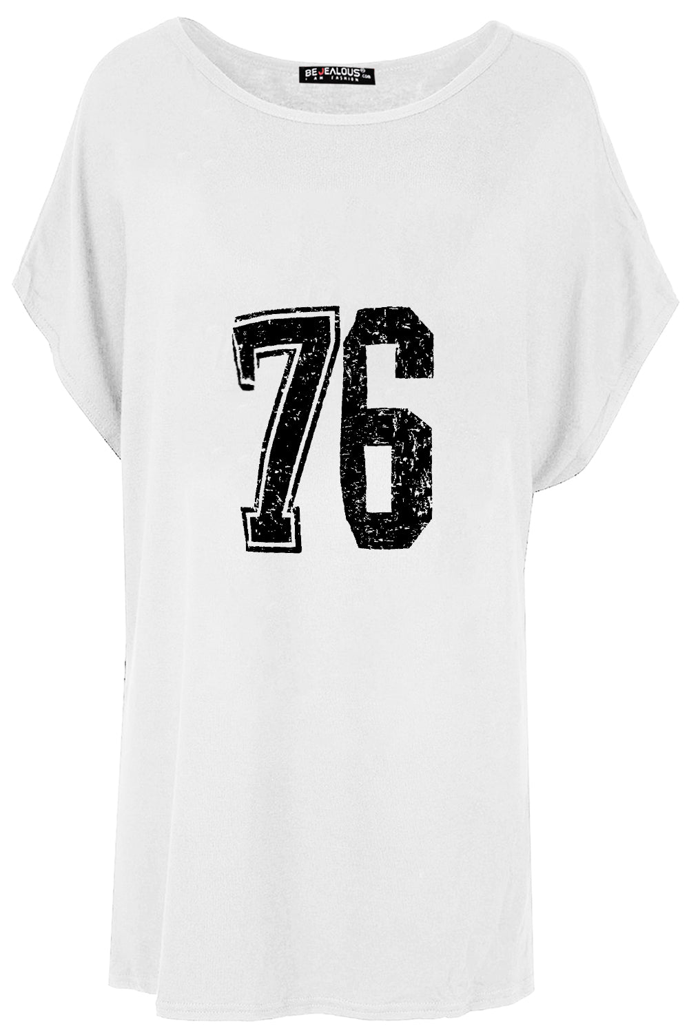 Isla 69 76 86 Printed Baggy Oversized T Shirt